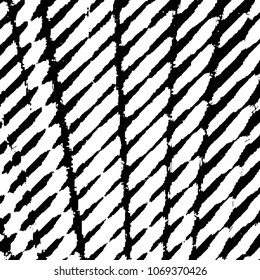 Black and white grunge stripe line vector background. Abstract halftone illustration background. Grunge grid background pattern
