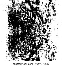 Black and white grunge stripe line vector background. Abstract halftone illustration background. Grunge grid background pattern
