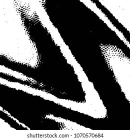 Black and white grunge stripe line vector background. Abstract halftone illustration background. Grunge grid background pattern
