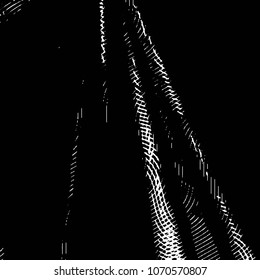 Black and white grunge stripe line vector background. Abstract halftone illustration background. Grunge grid background pattern

