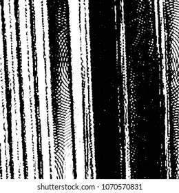 Black and white grunge stripe line vector background. Abstract halftone illustration background. Grunge grid background pattern
