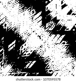 Black and white grunge stripe line vector background. Abstract halftone illustration background. Grunge grid background pattern
