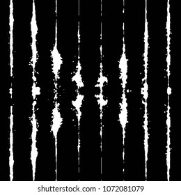 Black and white grunge stripe line vector background. Abstract halftone illustration background. Grunge grid background pattern
