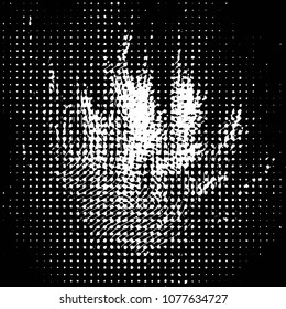 Black and white grunge stripe line vector background. Abstract halftone illustration background. Grunge grid background pattern
