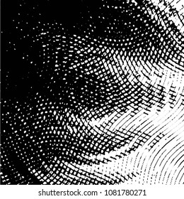 Black and white grunge stripe line vector background. Abstract halftone illustration background. Grunge grid background pattern

