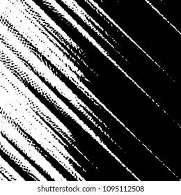 Black and white grunge stripe line vector background. Abstract halftone illustration background. Grunge grid background pattern
