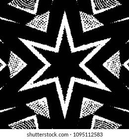 Black and white grunge stripe line vector background. Abstract halftone illustration background. Grunge grid background pattern
