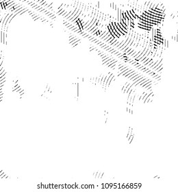Black and white grunge stripe line vector background. Abstract halftone illustration background. Grunge grid background pattern
