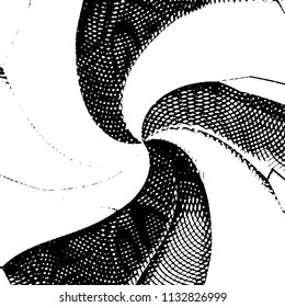 Black and white grunge stripe line vector background. Abstract halftone illustration background. Grunge grid background pattern
