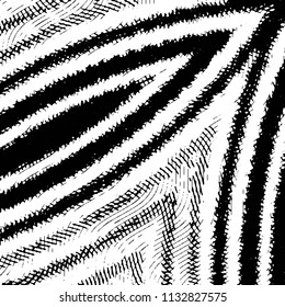 Black and white grunge stripe line vector background. Abstract halftone illustration background. Grunge grid background pattern
