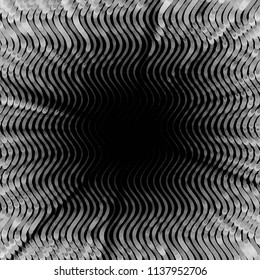 Black and white grunge stripe line vector background. Abstract halftone illustration background. Grunge grid background pattern
