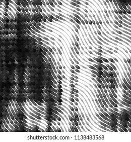Black and white grunge stripe line vector background. Abstract halftone illustration background. Grunge grid background pattern
