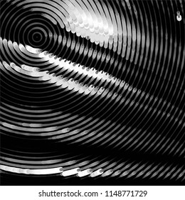 Black and white grunge stripe line vector background. Abstract halftone illustration background.Spotted grunge grid background pattern
