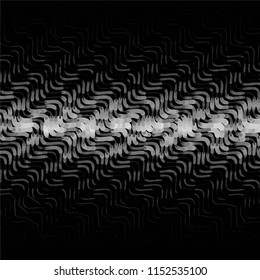 Black and white grunge stripe line vector background. Abstract halftone illustration background.Spotted grunge grid background pattern
