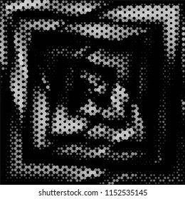 Black and white grunge stripe line vector background. Abstract halftone illustration background.Spotted grunge grid background pattern
