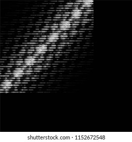 Black and white grunge stripe line vector background. Abstract halftone illustration background.Spotted grunge grid background pattern
