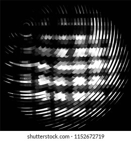 Black and white grunge stripe line vector background. Abstract halftone illustration background.Spotted grunge grid background pattern
