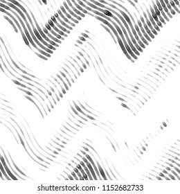 Black and white grunge stripe line vector background. Abstract halftone illustration background.Spotted grunge grid background pattern
