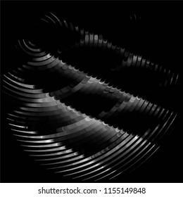 Black and white grunge stripe line vector background. Abstract halftone illustration background.Spotted grunge grid background pattern
