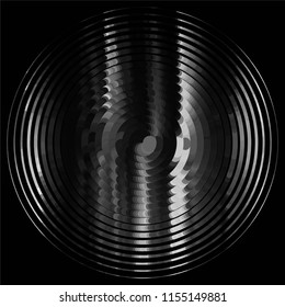 Black and white grunge stripe line vector background. Abstract halftone illustration background.Spotted grunge grid background pattern
