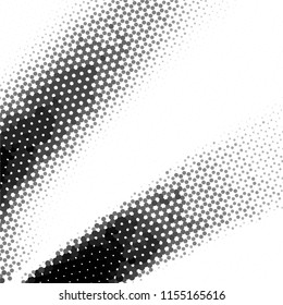 Black and white grunge stripe line vector background. Abstract halftone illustration background.Spotted grunge grid background pattern
