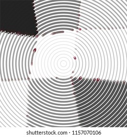 Black and white grunge stripe line vector background. Abstract halftone illustration background.Spotted grunge grid background pattern
