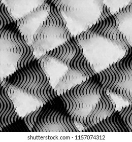 Black and white grunge stripe line vector background. Abstract halftone illustration background.Spotted grunge grid background pattern
