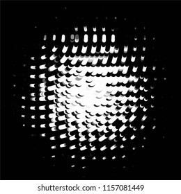 Black and white grunge stripe line vector background. Abstract halftone illustration background.Spotted grunge grid background pattern

