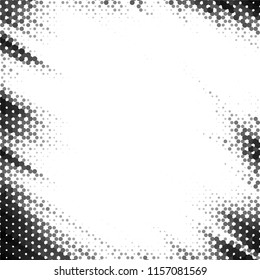 Black and white grunge stripe line vector background. Abstract halftone illustration background.Spotted grunge grid background pattern
