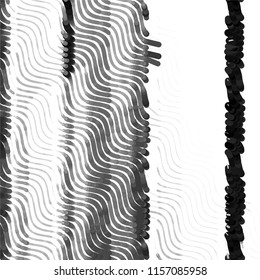 Black and white grunge stripe line vector background. Abstract halftone illustration background.Spotted grunge grid background pattern
