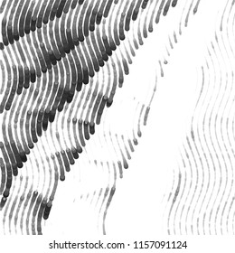 Black and white grunge stripe line vector background. Abstract halftone illustration background.Spotted grunge grid background pattern
