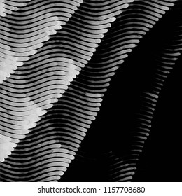 Black and white grunge stripe line vector background. Abstract halftone illustration background.Spotted grunge grid background pattern

