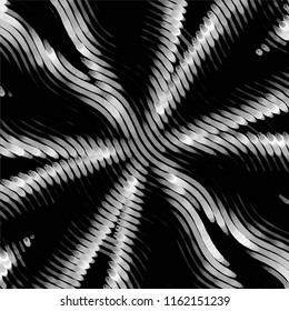 Black and white grunge stripe line vector background. Abstract halftone illustration background.Spotted grunge grid background pattern
