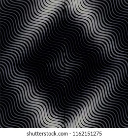 Black and white grunge stripe line vector background. Abstract halftone illustration background.Spotted grunge grid background pattern
