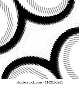 Black and white grunge stripe line vector background. Abstract halftone illustration background.Spotted grunge grid background pattern
