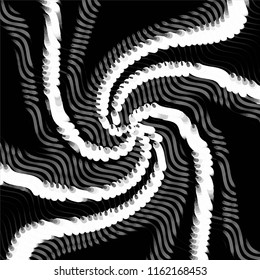 Black and white grunge stripe line vector background. Abstract halftone illustration background.Spotted grunge grid background pattern
