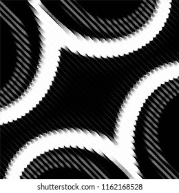Black and white grunge stripe line vector background. Abstract halftone illustration background.Spotted grunge grid background pattern
