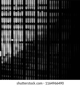 Black and white grunge stripe line vector background. Abstract halftone illustration background.Spotted grunge grid background pattern
