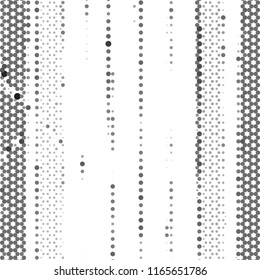 Black and white grunge stripe line vector background. Abstract halftone illustration background.Spotted grunge grid background pattern
