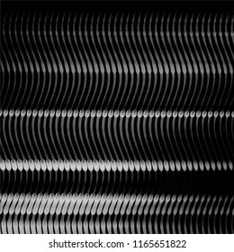 Black and white grunge stripe line vector background. Abstract halftone illustration background.Spotted grunge grid background pattern
