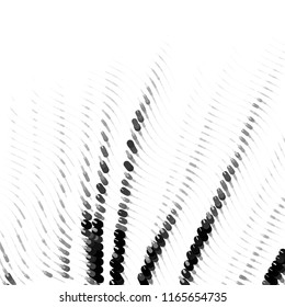 Black and white grunge stripe line vector background. Abstract halftone illustration background.Spotted grunge grid background pattern
