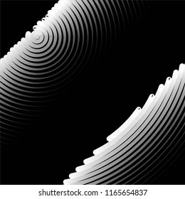 Black and white grunge stripe line vector background. Abstract halftone illustration background.Spotted grunge grid background pattern
