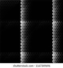 Black and white grunge stripe line vector background. Abstract halftone illustration background.Spotted grunge grid background pattern
