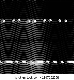 Black and white grunge stripe line vector background. Abstract halftone illustration background.Spotted grunge grid background pattern

