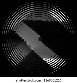 Black and white grunge stripe line vector background. Abstract halftone illustration background.Spotted grunge grid background pattern
