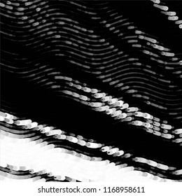 Black and white grunge stripe line vector background. Abstract halftone illustration background.Spotted grunge grid background pattern

