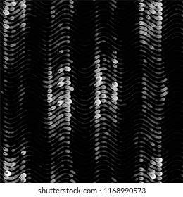 Black and white grunge stripe line vector background. Abstract halftone illustration background.Spotted grunge grid background pattern
