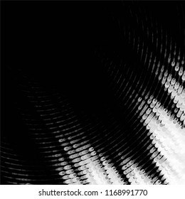 Black and white grunge stripe line vector background. Abstract halftone illustration background.Spotted grunge grid background pattern
