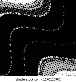 Black and white grunge stripe line vector background. Abstract halftone illustration background.Spotted grunge grid background pattern
