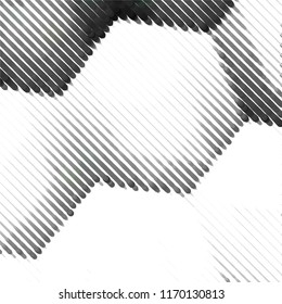 Black and white grunge stripe line vector background. Abstract halftone illustration background.Spotted grunge grid background pattern
